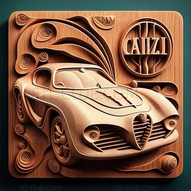 3D модель Alfa Romeo Giulia TZ (STL)
